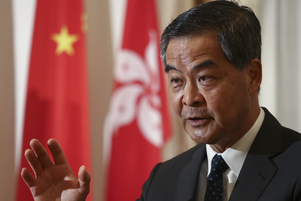 Former chief executive Leung Chun-ying had said no election was necessary to appoint Hong Kong’s next leader. Photo: Nora Tam