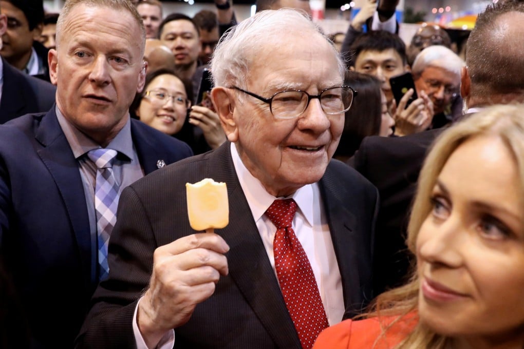 Warren Buffett at Berkshire Hathaway ’s annual shareholder meeting in Omaha, Nebraska, in 2019. File photo: Reuters