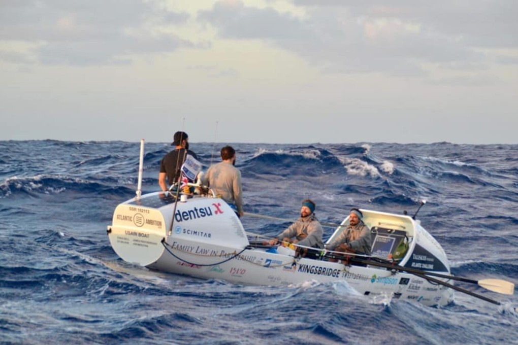 Rowing across the Atlantic is a ‘completely insane’ adventure that comes at the right time for four rugby players. Photo: Talisker Whisky Atlantic Challenge.