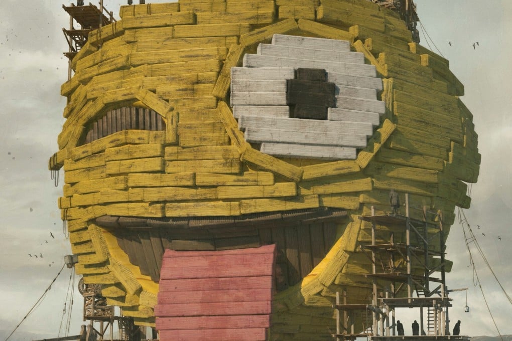 A detail shot from digital artist Beeple’s Everydays – The First 5,000 Days, which fetched nearly US$70 million at Auction. Image: Beeple handout via Reuters