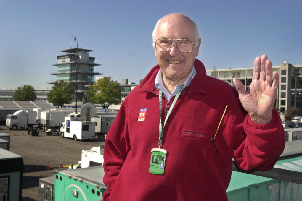 British Formula 1 broadcaster Murray Walker died on Saturday aged 97. Photo: AP
