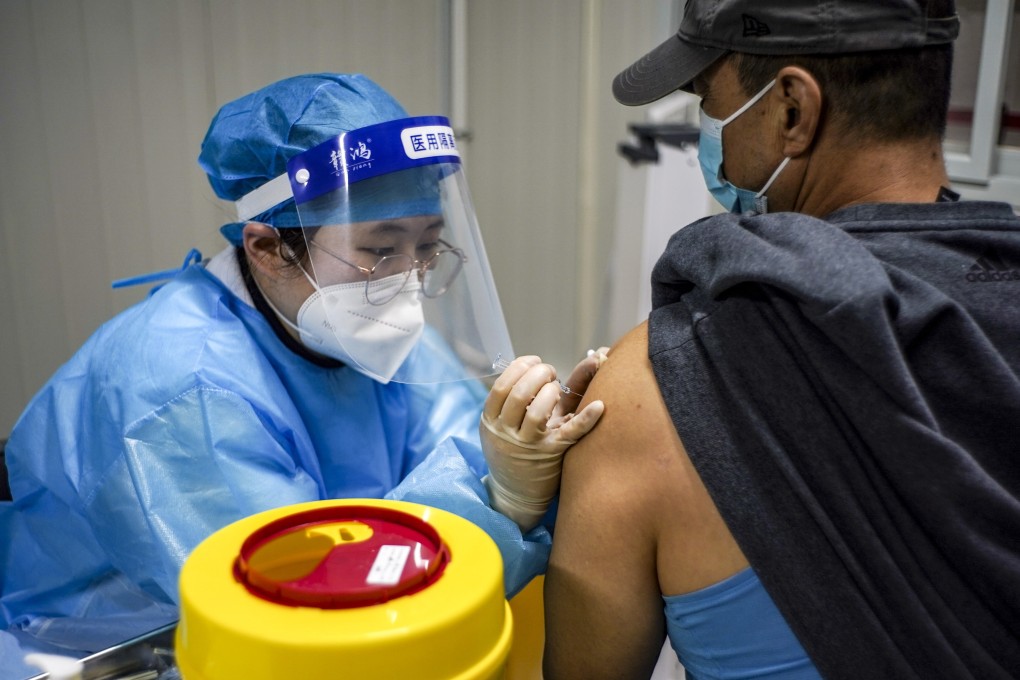 China’s version of a vaccine passport would contain information about holders’ coronavirus and serum antibody tests and inoculation status. Photo: Xinhua