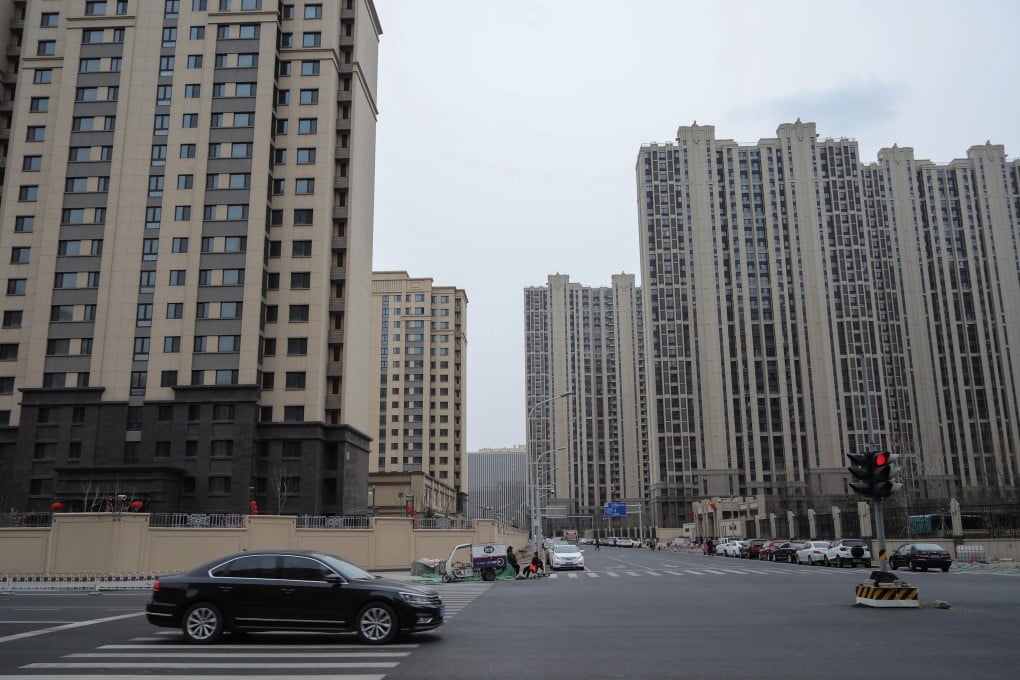 A residential area in Beijing. China’s real estate industry has been roiled by the pandemic and a crackdown on leverage. Photo: EPA
