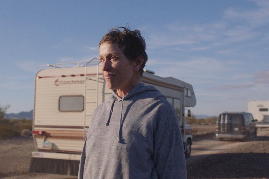 Frances McDormand in ‘Nomadland’, a film about a woman who becomes a nomad in the wake of the economic recession. Photo: Searchlight Pictures