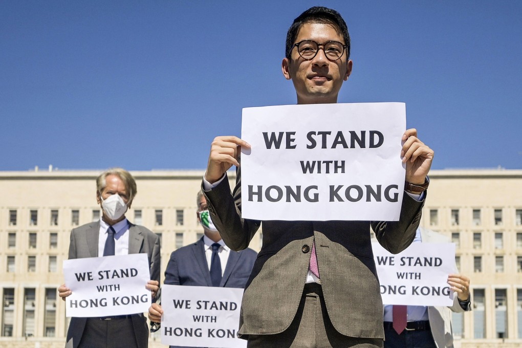 Nathan Law is one of eight overseas Hong Kong activists to lend his name to a new charter aimed at keeping up pressure on Beijing. Photo: EPA-EFE