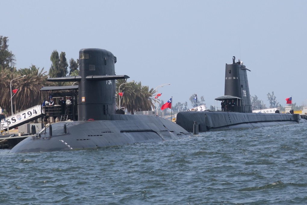 Taiwan is seeking to bolster its underwater capabilities by building its own submarines. Photo: Kyodo