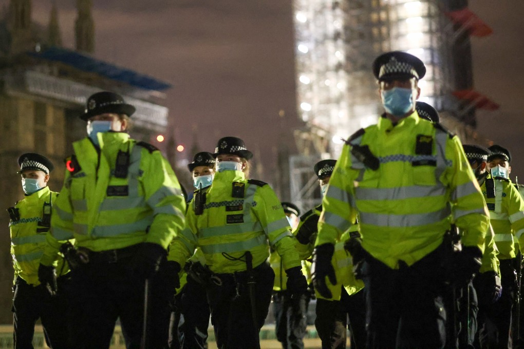 Police in England and Wales would get more powers to impose conditions on non-violent protests judged to be too noisy. Photo: Reuters