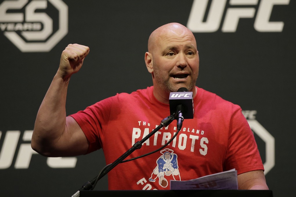 Dana White is expecting a full house of 15,000 fans at UFC 261 in April in Florida, Covid-19 be damned. Photo: AP Photo/Stephan Savoia