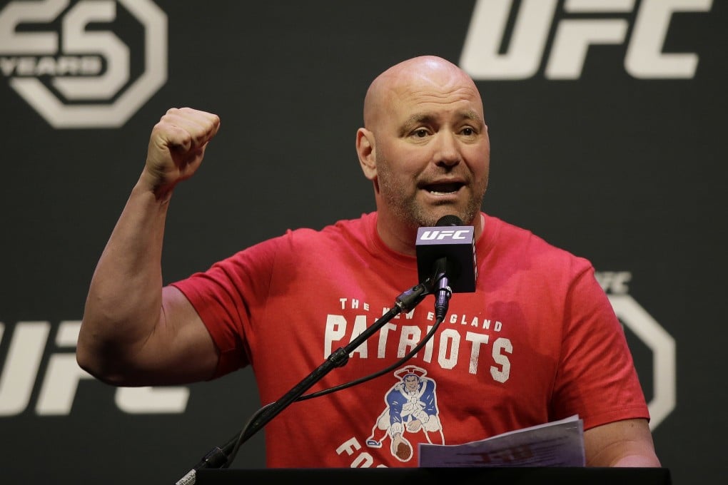 Dana White is expecting a full house of 15,000 fans at UFC 261 in April in Florida, Covid-19 be damned. Photo: AP Photo/Stephan Savoia
