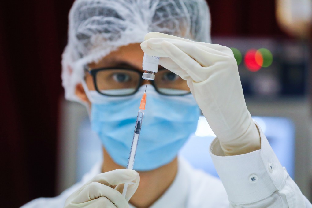 Hong Kong has widened its vaccination scheme, meaning 5.5 million people are now eligible. Photo: Nora Tam