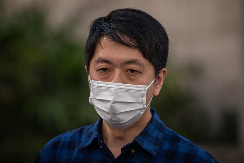 Former Hong Kong lawmaker Ted Hui. Photo: EPA