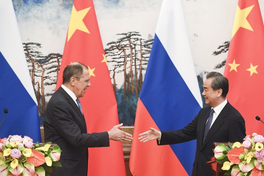 Russian Foreign Minister Sergey Lavrov (left) will visit Beijing next week at the invitation of Chinese Foreign Minister Wang Yi. Photo: AFP