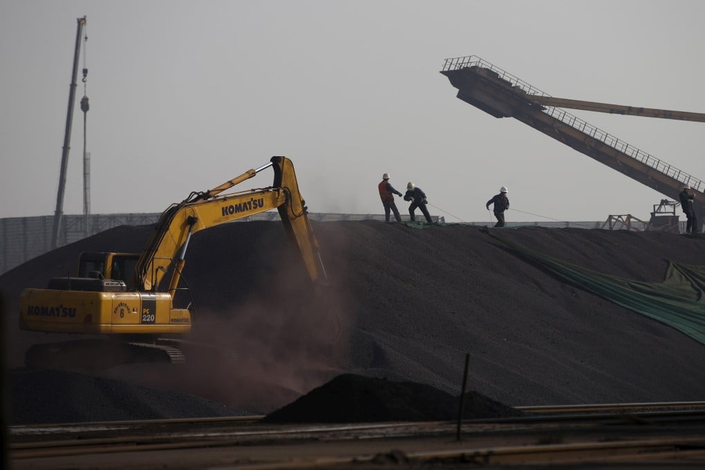 Workers at a steel factory in Hebei. The accident happened at an iron mine in the northern province. Photo: Reuters