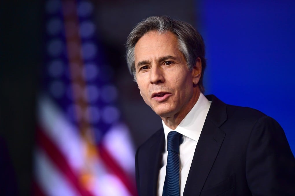 The new sanctions were revealed when US Secretary of State Antony Blinken updated a report required under the Hong Kong Autonomy Act. Photo: Getty Images