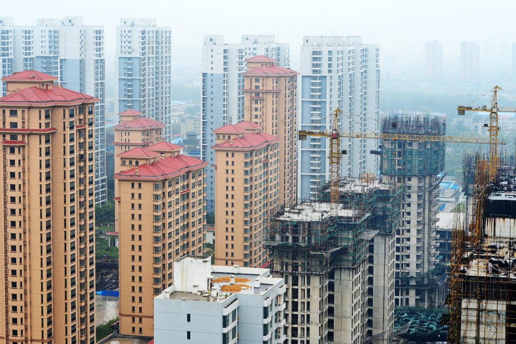 In some of China’s third-, fourth- and fifth-tier cities, the decline in the value of property – the major financial asset held by middle-class Chinese families – is weighing on their willingness and ability to spend. Photo: Xinhua