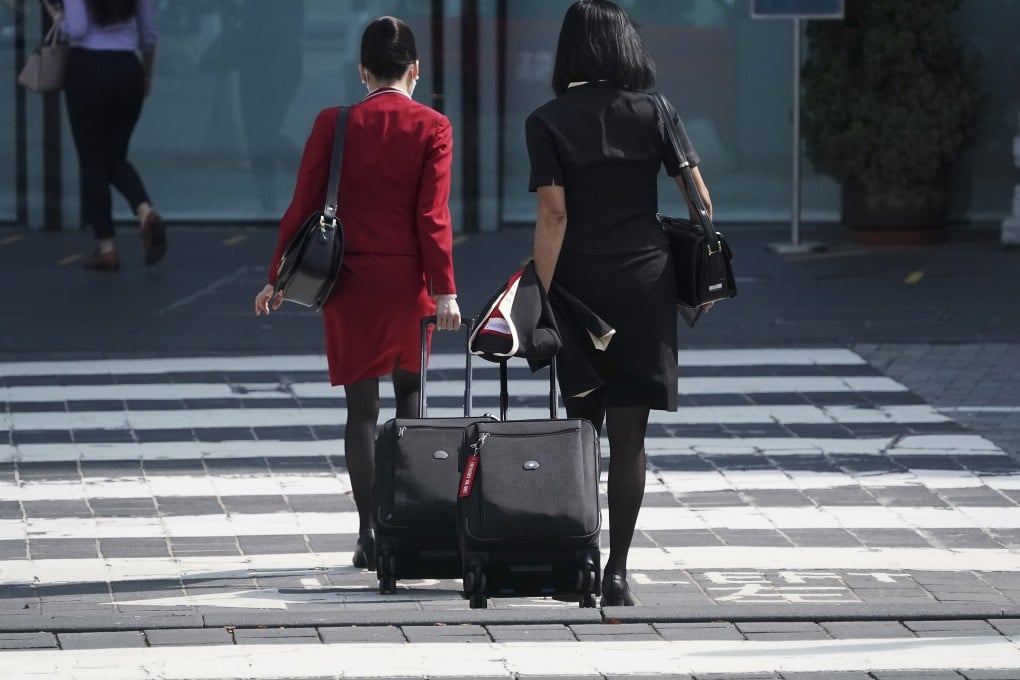 Cathay Pacific aircrew face stricter rules surrounding the quarantine exemptions they are entitled to. Photo: Felix Wong