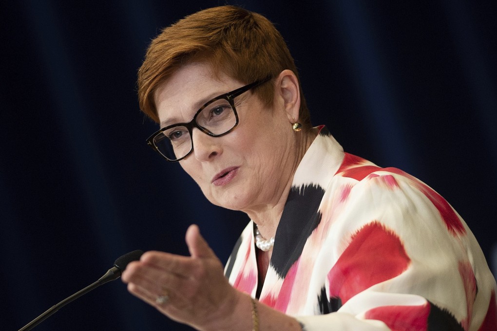 Australian Foreign Minister Marise Payne. Photo: AP