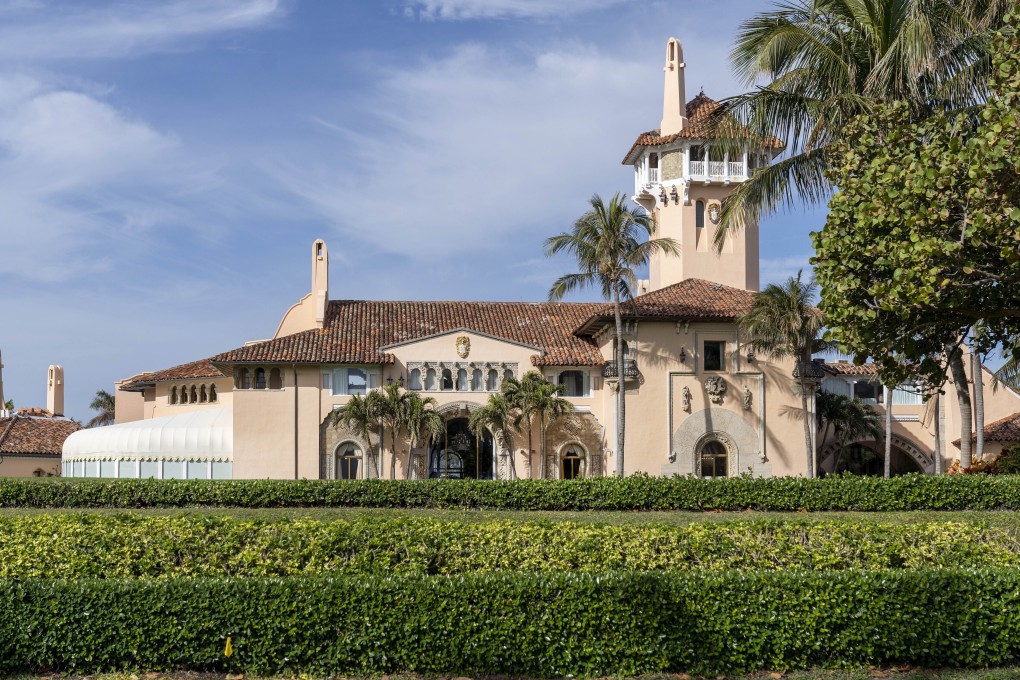 Mar-a-Lago was the site of former US president Donald Trump’s first known Covid-19 exposure more than a year ago. Photo: The Palm Beach Post via AP