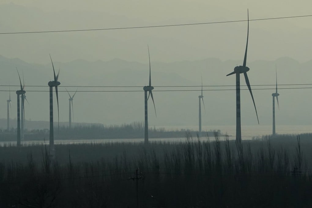 China will need to invest large sums in green energy to meet its climate targets. Photo: AP