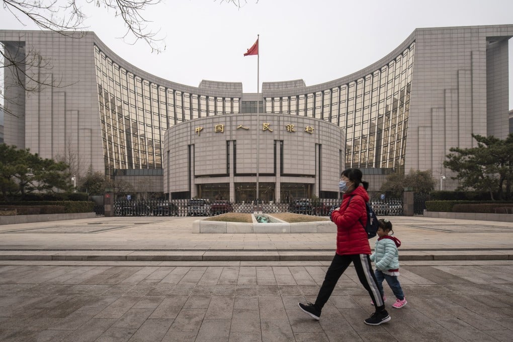 The PBOC has kept the one-year loan prime rate (LPR) at 3.85 per cent, while the five-year LPR remains at 4.65 per cent. Photo: Bloomberg