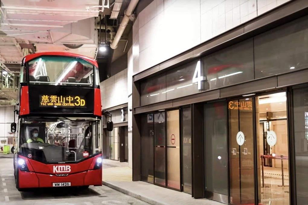 Sensors linked to an artificial intelligence system will be installed at each bus gate to enhance safety standards. Photo: Urban Renewal Authority