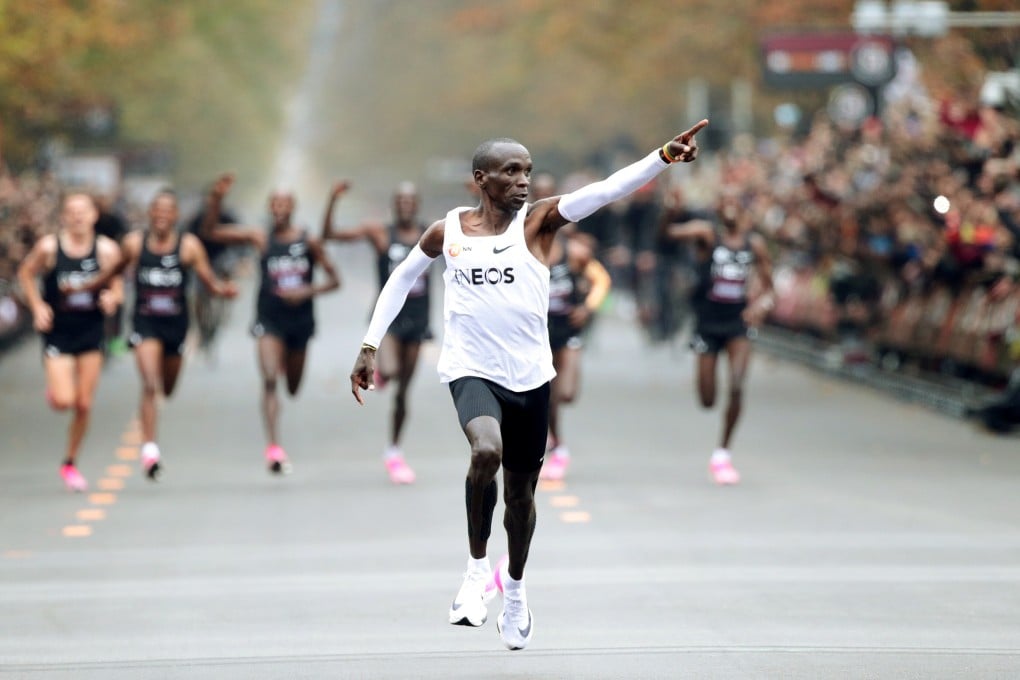 Staying upright is important for running form, even when you are fatigued. Photo: Reuters