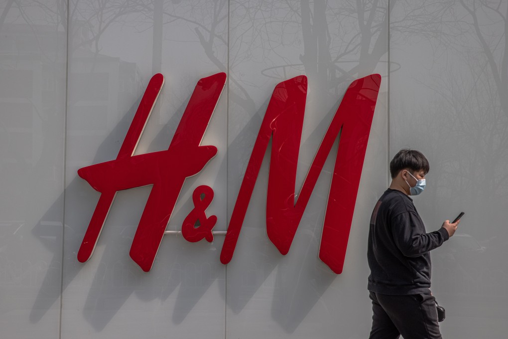 Swedish international fashion retailer H&M was the first to face a boycott on the mainland after saying last year it did not source cotton from Xinjiang. Photo: EPA