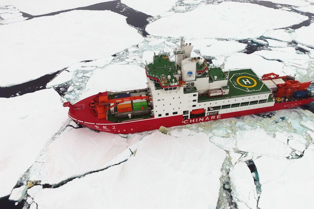 China has developed its own polar icebreakers. Photo: Xinhua