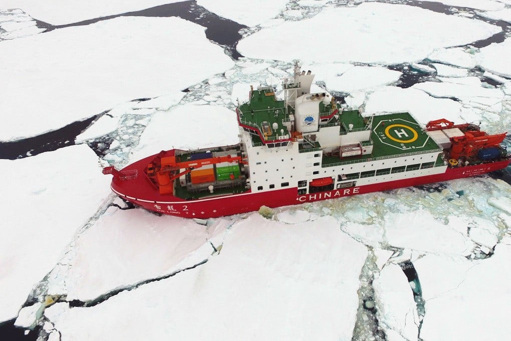 China has developed its own polar icebreakers. Photo: Xinhua