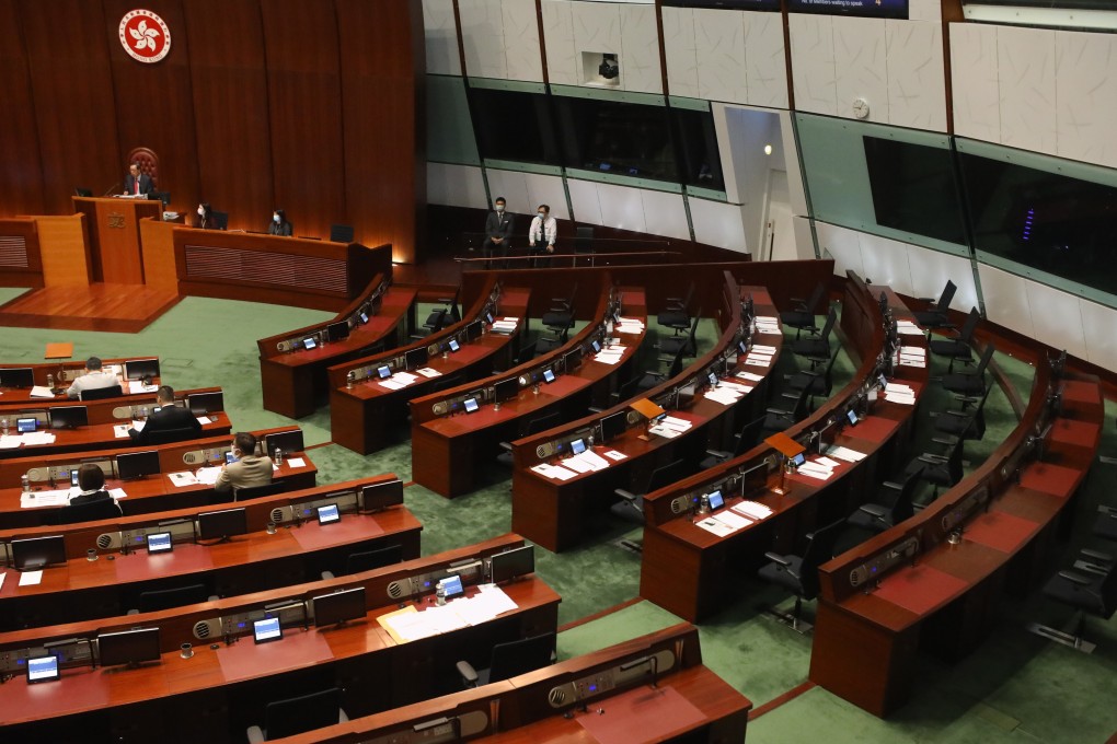 Hong Kong lawmakers should quickly pass legislation on the central government’s overhaul of the city’s electoral system, Carrie Lam says. Photo: Dickson Lee