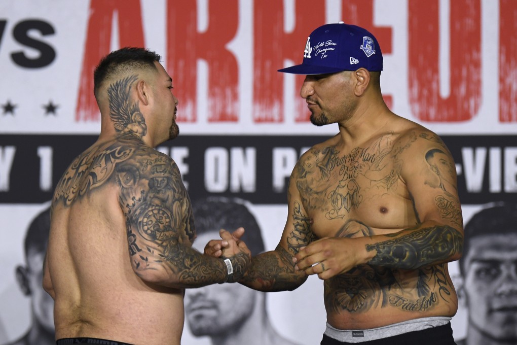 Andy Ruiz returned to boxing with a points win over Chris Arreola. Photo: Harry How/Getty Images