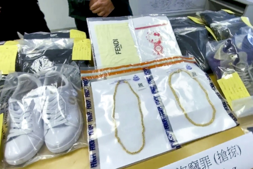 The robbery took place on April 29 at the Tai Po Plaza. Photo: Handout.