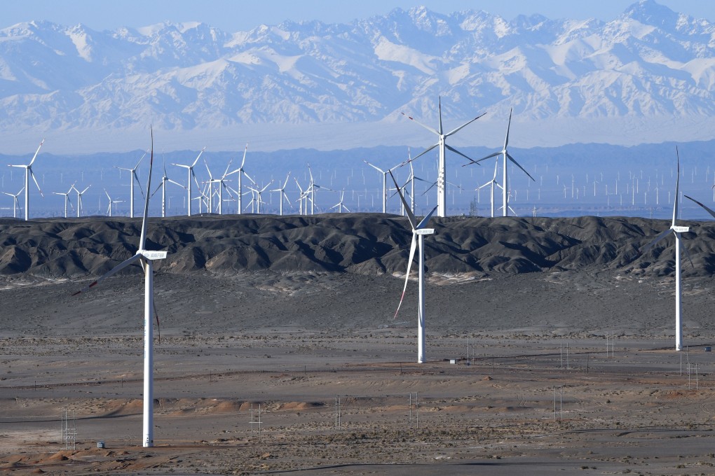 Renewable energy sources are contributing to more of China’s power needs. Photo: Xinhua