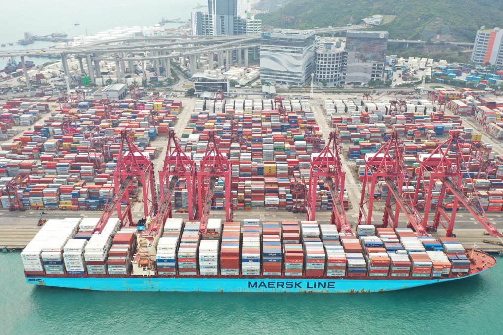 China US shipping container demand to ensure exceptionally strong performance continues Maersk says South China Morning Post