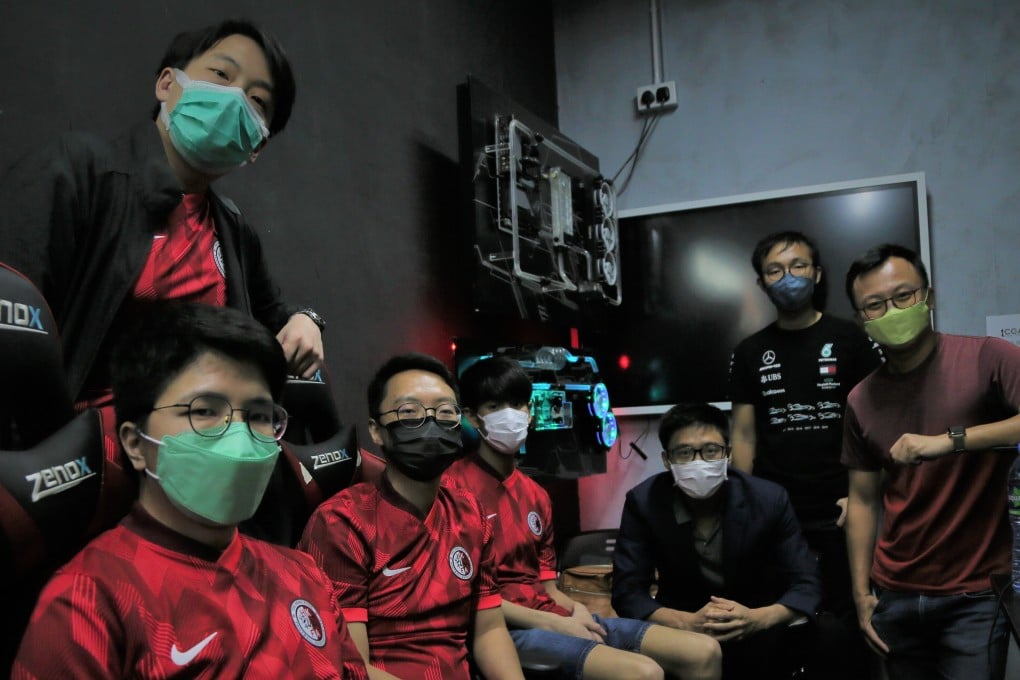 Hong Kong’s debut team for the FIFAe Nations Series 2021 win one of their qualifiers in May. Photo: Hong Kong Football Association