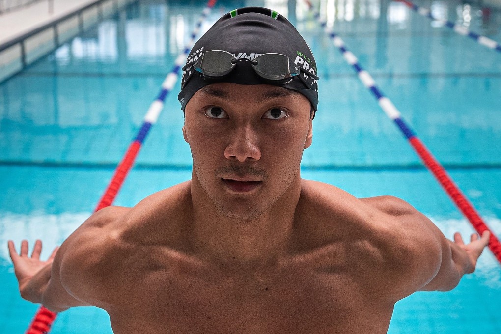 Win Htet Oo said he will no longer try to achieve his dream of swimming in the Olympics to protest the military junta in Myanmar. Photo: AFP