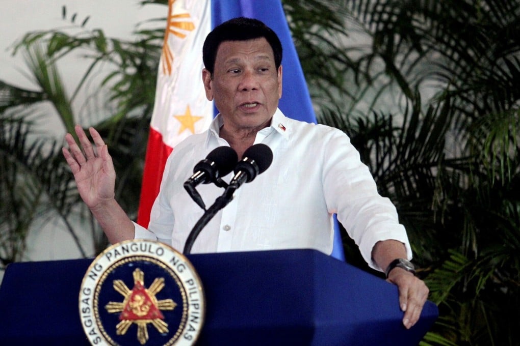 Among Philippines government officials, only President Rodrigo Duterte is allowed to swear while making public statements. At least, that’s the unspoken rule. Photo: Reuters