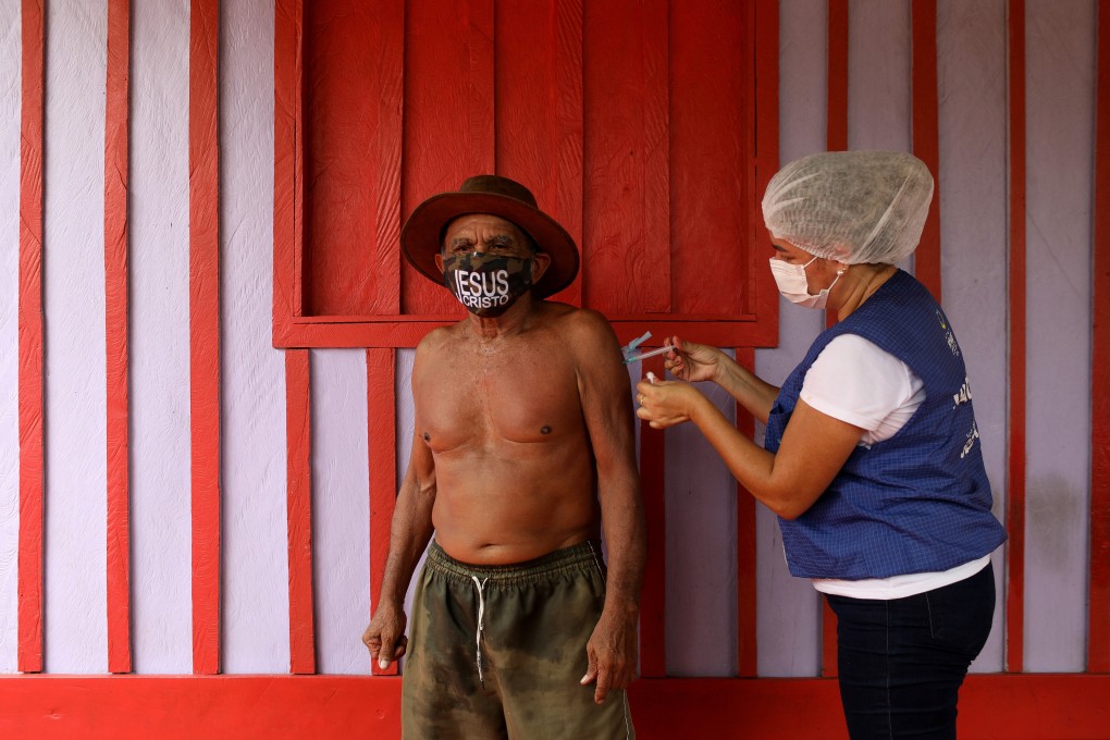 Chinese vaccines play an important role in Brazil’s vaccination drive. Photo: Reuters
