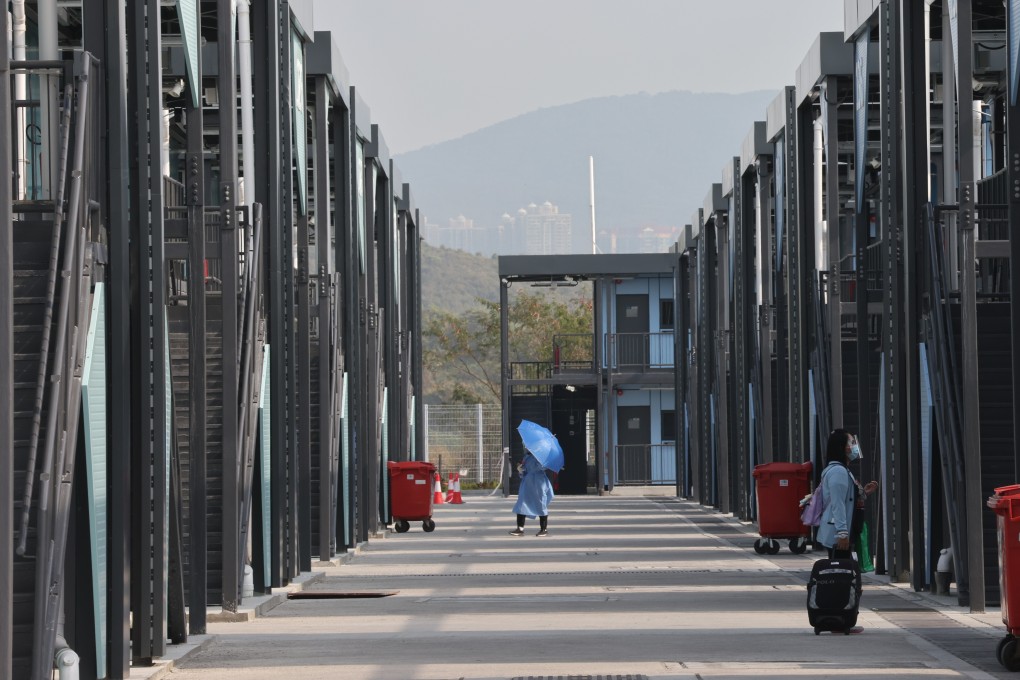 The Hong Kong government’s quarantine centre at Penny's Bay. Photo: Dickson Lee