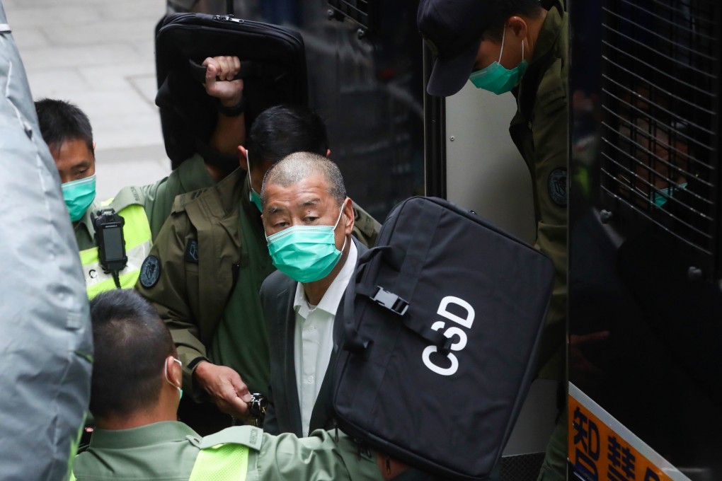 Jimmy Lai, pictured arriving for a separate court hearing in February, has been charged with fraud relating to the use of office space. Photo: Sam Tsang