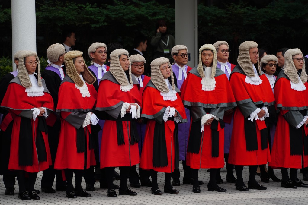 Judges attend a ceremony marking the start of the legal year in January. Photo: Robert Ng
