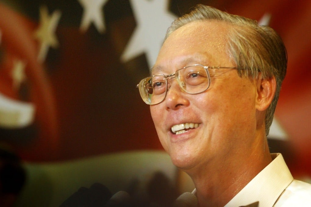 Former Singapore Prime Minister Goh Chok Tong pictured on August 9, 2004. Photo: AP