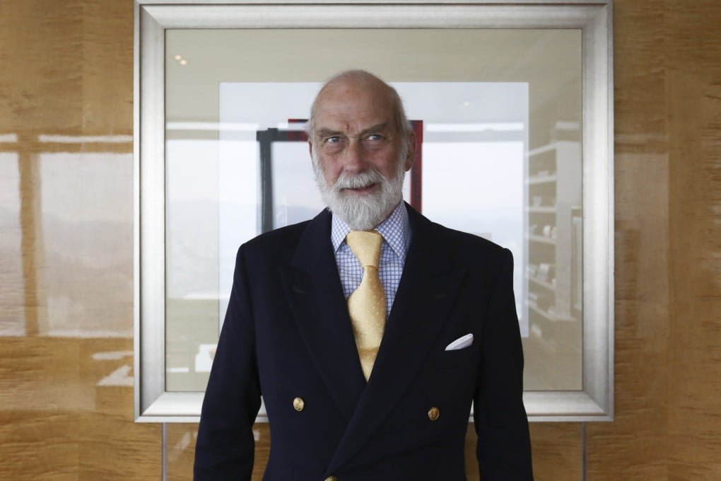 Prince Michael of Kent pictured in Hong Kong in 2016. Photo: Jonathan Wong