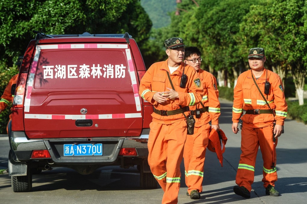 The search continues for the last of three leopards that escaped from a safari park in Hangzhou. Photo: AFP