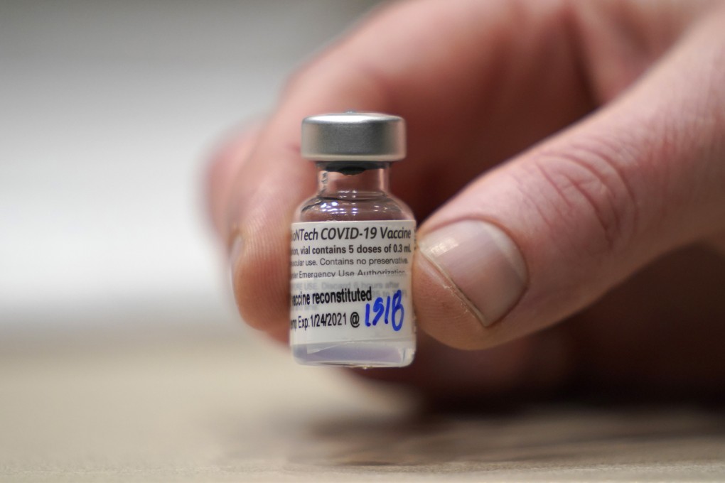 Pfizer and BioNTech said in March that their two-dose vaccine regimen was shown to be safe and highly effective in a trial of 2,260 12-to-15-year-olds. Photo: AP
