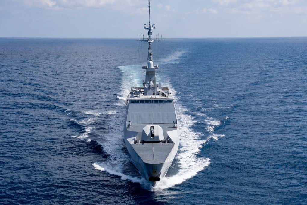 The Surcouf will station itself in the East China Sea. Photo: Twitter