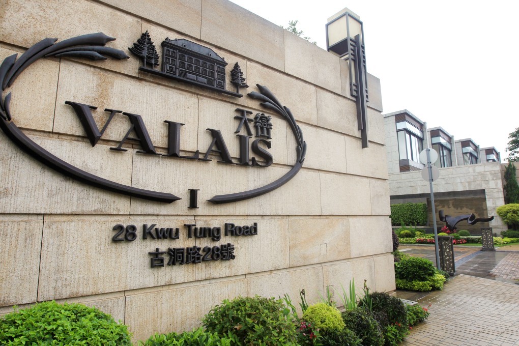 Valais, a deluxe project popular among mainland buyers, had an average price of HK$11,929 per square foot in April, 30 per cent below its peak in 2013, according to Centaline. Photo: Nora Tam