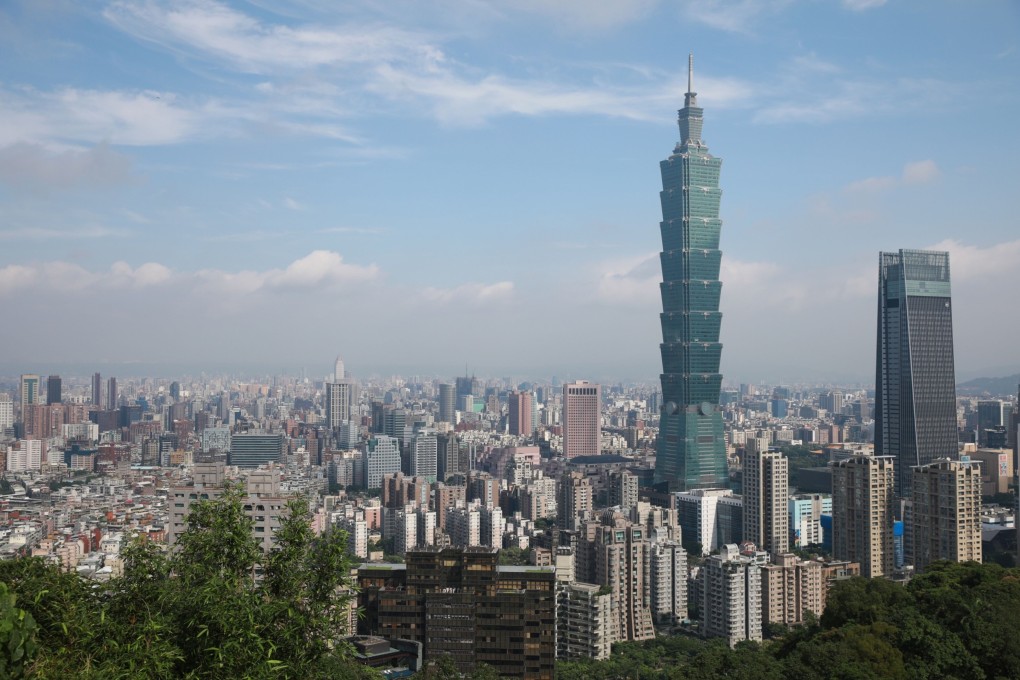 The Taipei 101 building is seen among residential and commercial buildings in Taipei, Taiwan. Photo: Bloomberg