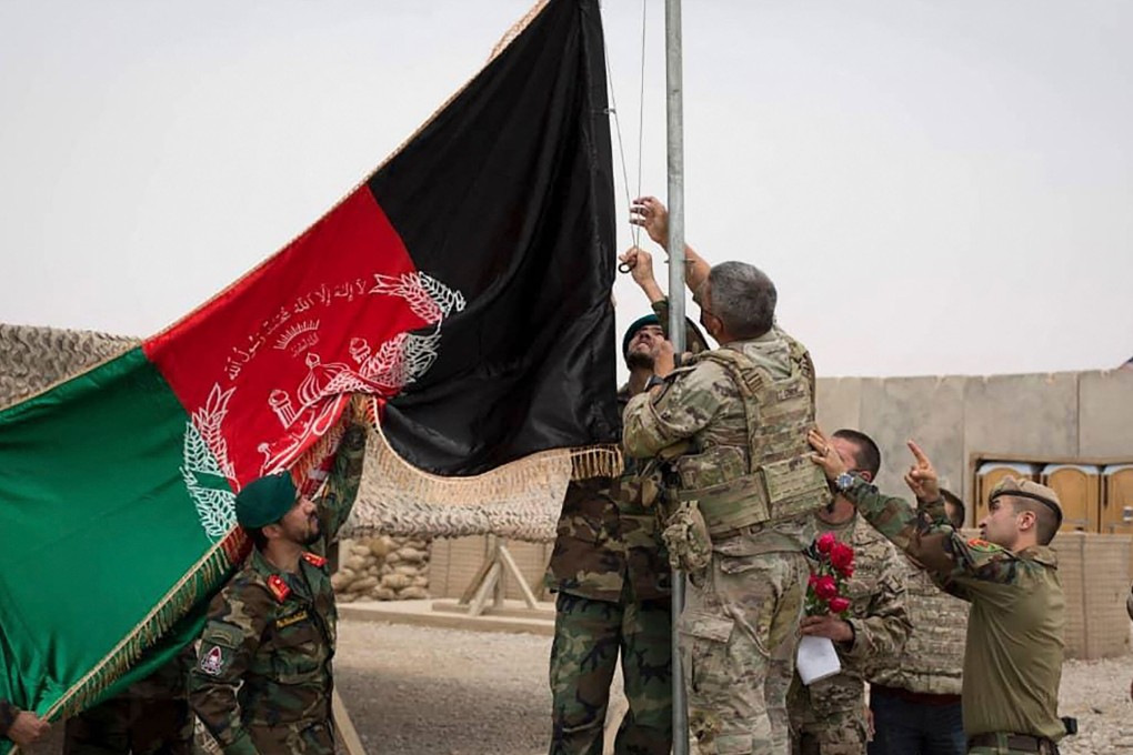 Observers fear the withdrawal of foreign troops from Afghanistan will lead to a power vacuum. Photo: AFP