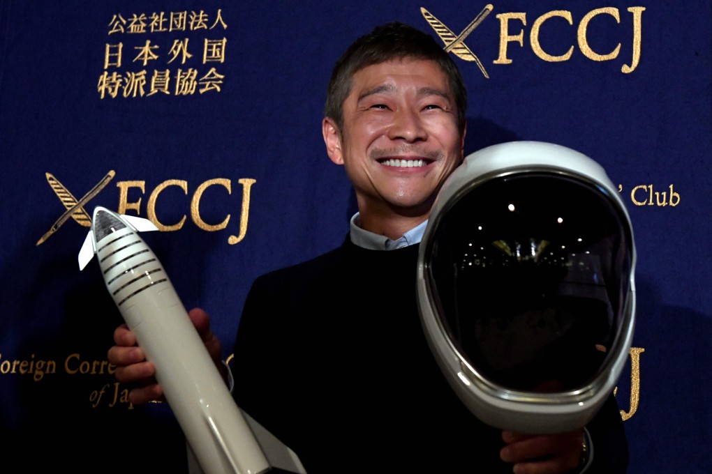 Japanese billionaire Yusaku Maezawa. File photo: AFP
